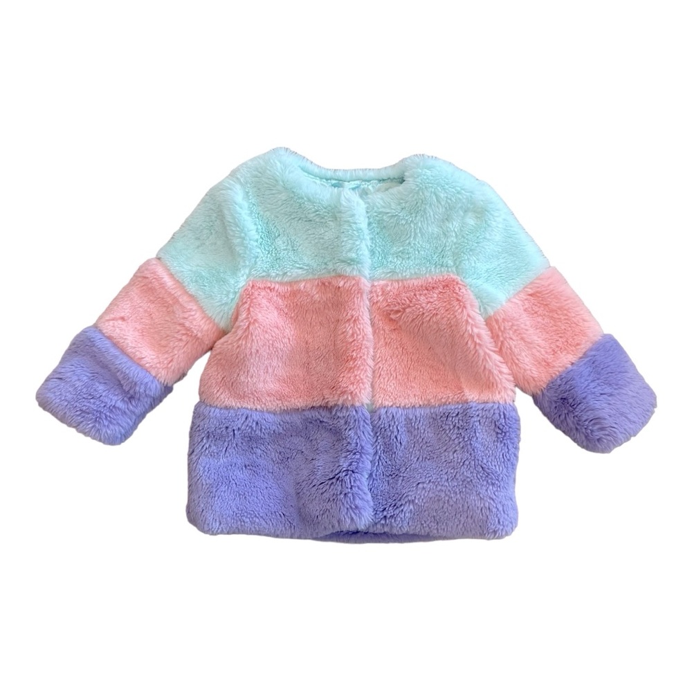 18 months faux fur coat